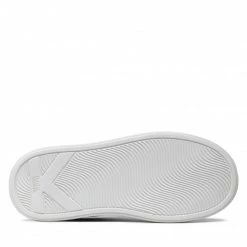 Chaussures Basses Sneakers KARL LAGERFELD - KL63515 White Lthr/Mono Blanc -KARL LAGERFELD Soldes 0000208876193 04 pl
