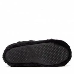 Mules Et Sandales Chaussons KARL LAGERFELD - Black Synth Fur KL40220 Black Synth Fur Noir -KARL LAGERFELD Soldes 0000209007558 04 ph