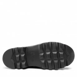 Bottes Et Autres Bottes De Randonnée KARL LAGERFELD - KL42555 Black Lthr/Dk Grey Noir -KARL LAGERFELD Soldes 0000209007589 05 ks