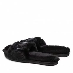 Mules Et Sandales Chaussons KARL LAGERFELD - KL49110 Black Synth Fur Noir 10 Mules Et Sandales Chaussons KARL LAGERFELD - KL49110 Black Synth Fur Noir -KARL LAGERFELD Soldes 0000209007794 02 fp