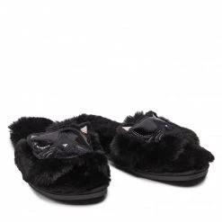 Mules Et Sandales Chaussons KARL LAGERFELD - KL49110 Black Synth Fur Noir 12 Mules Et Sandales Chaussons KARL LAGERFELD - KL49110 Black Synth Fur Noir -KARL LAGERFELD Soldes 0000209007794 03 fp