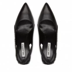 Mules Et Sandales Sandales KARL LAGERFELD - KL30903 000 Black Lthr Noir -KARL LAGERFELD Soldes 0000209790771 07 rz