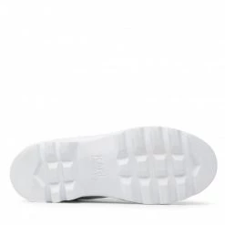 Bottes Et Autres Bottes De Randonnée KARL LAGERFELD - KL45230 White Lthr Blanc -KARL LAGERFELD Soldes 0000209791112 04 mg kopia