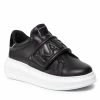 Chaussures Basses Sneakers KARL LAGERFELD - KL62537 Black Lthr Noir -KARL LAGERFELD Soldes 0000209791426 01 bs kopia