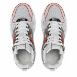 Chaussures Basses Sneakers KARL LAGERFELD - KL62020 Silver Lthr Argent -KARL LAGERFELD Soldes 0000209791716 06 ph