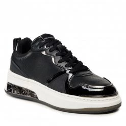 Chaussures Basses Sneakers KARL LAGERFELD - KL62021 Black Lthr Noir