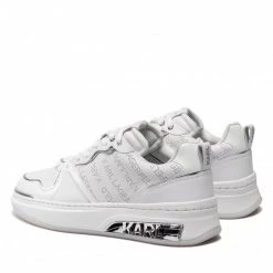 Chaussures Basses Sneakers KARL LAGERFELD - KL62021 White Lthr Blanc -KARL LAGERFELD Soldes 0000209791747 02 pl