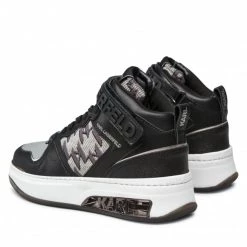 Chaussures Basses Sneakers KARL LAGERFELD - KL62089 Black/Lt Grey Noir -KARL LAGERFELD Soldes 0000209791754 05 rz