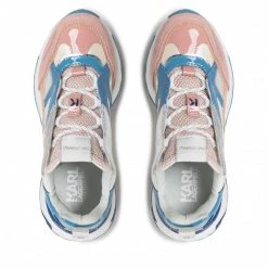 Chaussures Basses Sneakers KARL LAGERFELD - KL62420 Lt Pink/Blue Lthr Blanc 13 Chaussures Basses Sneakers KARL LAGERFELD - KL62420 Lt Pink/Blue Lthr Blanc -KARL LAGERFELD Soldes 0000209791778 06 pl
