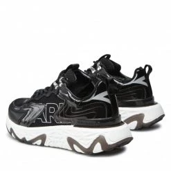 Chaussures Basses Sneakers KARL LAGERFELD - KL62425 Black Lhr Noir -KARL LAGERFELD Soldes 0000209791808 05 rz