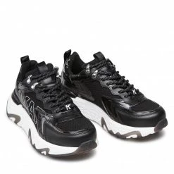 Chaussures Basses Sneakers KARL LAGERFELD - KL62425 Black Lhr Noir -KARL LAGERFELD Soldes 0000209791808 06 rz