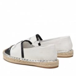 Chaussures Basses Espadrilles KARL LAGERFELD - KL80108A White Canvas W/Black Blanc 10 Chaussures Basses Espadrilles KARL LAGERFELD - KL80108A White Canvas W/Black Blanc -KARL LAGERFELD Soldes 0000209791921 02 ph