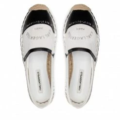 Chaussures Basses Espadrilles KARL LAGERFELD - KL80108A White Canvas W/Black Blanc 13 Chaussures Basses Espadrilles KARL LAGERFELD - KL80108A White Canvas W/Black Blanc -KARL LAGERFELD Soldes 0000209791921 07 ph