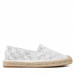 Chaussures Basses Espadrilles KARL LAGERFELD - KL80112 White Canvas Blanc 11 Chaussures Basses Espadrilles KARL LAGERFELD - KL80112 White Canvas Blanc -KARL LAGERFELD Soldes 0000209791945 04 ph