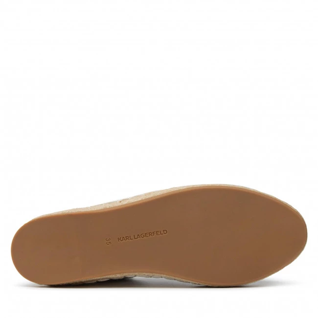 Chaussures Basses Espadrilles KARL LAGERFELD - KL80112 White Canvas Blanc 5 Chaussures Basses Espadrilles KARL LAGERFELD - KL80112 White Canvas Blanc – Image 3