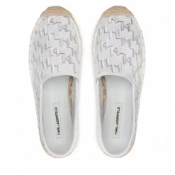 Chaussures Basses Espadrilles KARL LAGERFELD - KL80112 White Canvas Blanc 13 Chaussures Basses Espadrilles KARL LAGERFELD - KL80112 White Canvas Blanc -KARL LAGERFELD Soldes 0000209791945 07 ph
