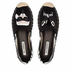 Chaussures Basses Espadrilles KARL LAGERFELD - KL80117Z Black Canvas W/White Noir 13 Chaussures Basses Espadrilles KARL LAGERFELD - KL80117Z Black Canvas W/White Noir -KARL LAGERFELD Soldes 0000209791969 07 ph