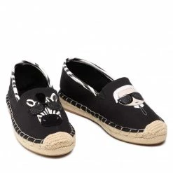 Chaussures Basses Espadrilles KARL LAGERFELD - KL80117Z Black Canvas W/White Noir 12 Chaussures Basses Espadrilles KARL LAGERFELD - KL80117Z Black Canvas W/White Noir -KARL LAGERFELD Soldes 0000209791969 08 ph