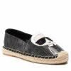 Chaussures Basses Espadrilles KARL LAGERFELD - KL80121 Black Noir -KARL LAGERFELD Soldes 0000209791990 01 ks