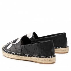 Chaussures Basses Espadrilles KARL LAGERFELD - KL80121 Black Noir -KARL LAGERFELD Soldes 0000209791990 02 ks