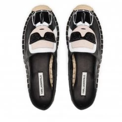 Chaussures Basses Espadrilles KARL LAGERFELD - KL80121 Black Noir -KARL LAGERFELD Soldes 0000209791990 06 ks
