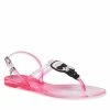 Mules Et Sandales Sandales KARL LAGERFELD - KL80002A Fuschia Rubber Rose -KARL LAGERFELD Soldes 0000209792119 01 rz