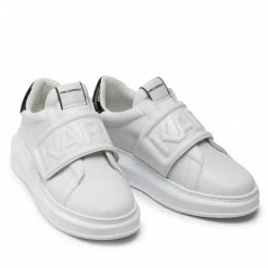 Chaussures Basses Sneakers KARL LAGERFELD - KL62537 White Lthr Blanc -KARL LAGERFELD Soldes 0000209792195 03 mg kopia