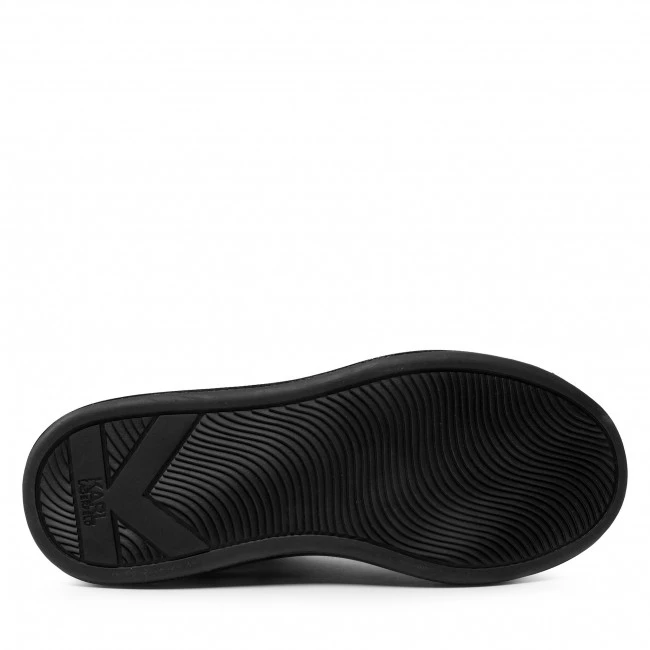 Chaussures Basses Sneakers KARL LAGERFELD - KL62634 White Lthr W/Black Blanc 6 Chaussures Basses Sneakers KARL LAGERFELD - KL62634 White Lthr W/Black Blanc – Image 4