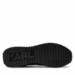 Chaussures Basses Sneakers KARL LAGERFELD - KL52931 Black Lthr Noir -KARL LAGERFELD Soldes 0000209794229 05 rz