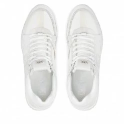 Chaussures Basses Sneakers KARL LAGERFELD - KL52931 White Lthr/Textile Blanc -KARL LAGERFELD Soldes 0000209794243 05 ph