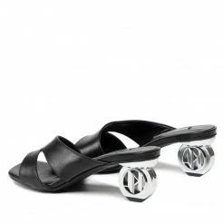 Mules Et Sandales Mules / Sandales De Bain KARL LAGERFELD - KL32800 Black Noir -KARL LAGERFELD Soldes 0000209794304 02 st