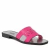 Mules Et Sandales Mules / Sandales De Bain KARL LAGERFELD - KL80405 Fuschia Pink Lthr Rose -KARL LAGERFELD Soldes 0000209794458 01 pl
