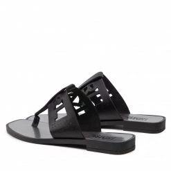 Mules Et Sandales Tongs KARL LAGERFELD - KL80409A Black Lthr Noir 10 Mules Et Sandales Tongs KARL LAGERFELD - KL80409A Black Lthr Noir -KARL LAGERFELD Soldes 0000209794472 02 fp