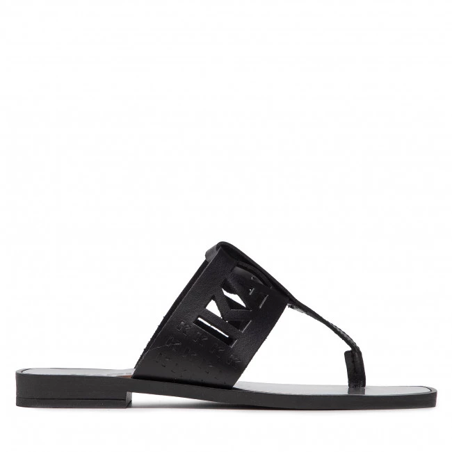 Mules Et Sandales Tongs KARL LAGERFELD - KL80409A Black Lthr Noir 4 Mules Et Sandales Tongs KARL LAGERFELD - KL80409A Black Lthr Noir – Image 2