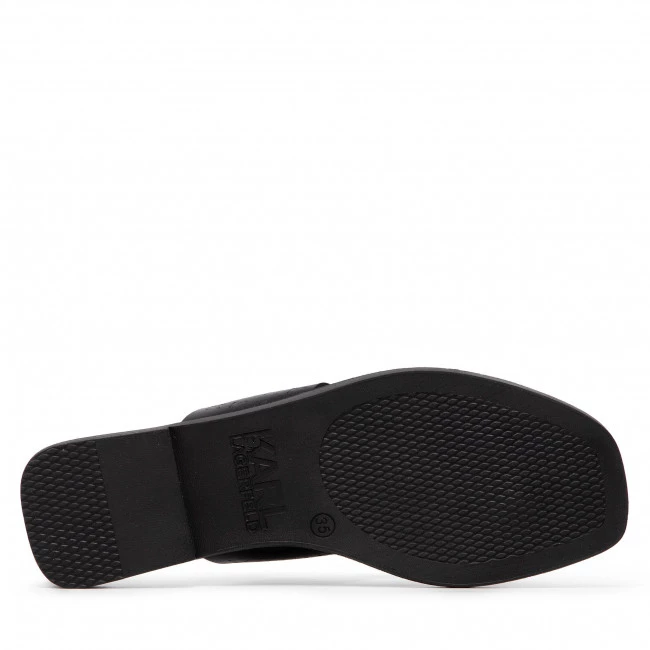 Mules Et Sandales Tongs KARL LAGERFELD - KL80409A Black Lthr Noir 6 Mules Et Sandales Tongs KARL LAGERFELD - KL80409A Black Lthr Noir – Image 4