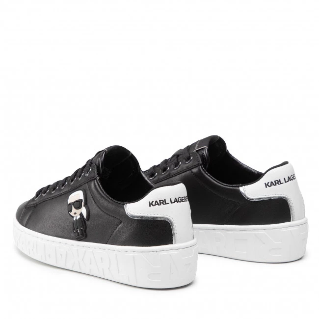 Chaussures Basses Sneakers KARL LAGERFELD - KL61030A Black Lthr Noir 5 Chaussures Basses Sneakers KARL LAGERFELD - KL61030A Black Lthr Noir – Image 3
