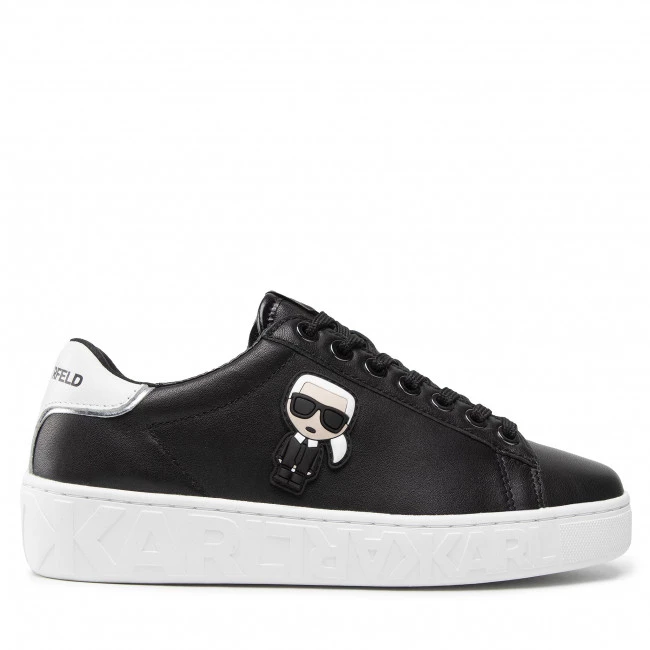 Chaussures Basses Sneakers KARL LAGERFELD - KL61030A Black Lthr Noir 4 Chaussures Basses Sneakers KARL LAGERFELD - KL61030A Black Lthr Noir – Image 2