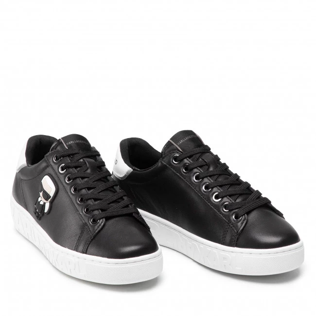 Chaussures Basses Sneakers KARL LAGERFELD - KL61030A Black Lthr Noir 7 Chaussures Basses Sneakers KARL LAGERFELD - KL61030A Black Lthr Noir – Image 5