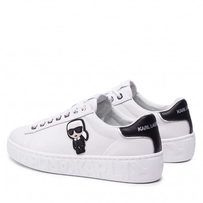 Chaussures Basses Sneakers KARL LAGERFELD - KL61030A White Lthr Blanc 4 Chaussures Basses Sneakers KARL LAGERFELD - KL61030A White Lthr Blanc – Image 2