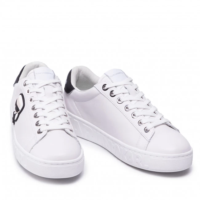 Chaussures Basses Sneakers KARL LAGERFELD - KL61030A White Lthr Blanc 6 Chaussures Basses Sneakers KARL LAGERFELD - KL61030A White Lthr Blanc – Image 4