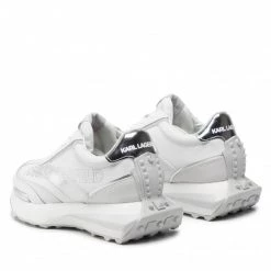 Chaussures Basses Sneakers KARL LAGERFELD - KL62926 White Lthr Blanc -KARL LAGERFELD Soldes 0000209794687 02 pl