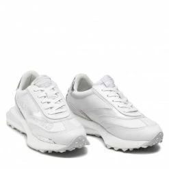 Chaussures Basses Sneakers KARL LAGERFELD - KL62926 White Lthr Blanc -KARL LAGERFELD Soldes 0000209794687 08 pl