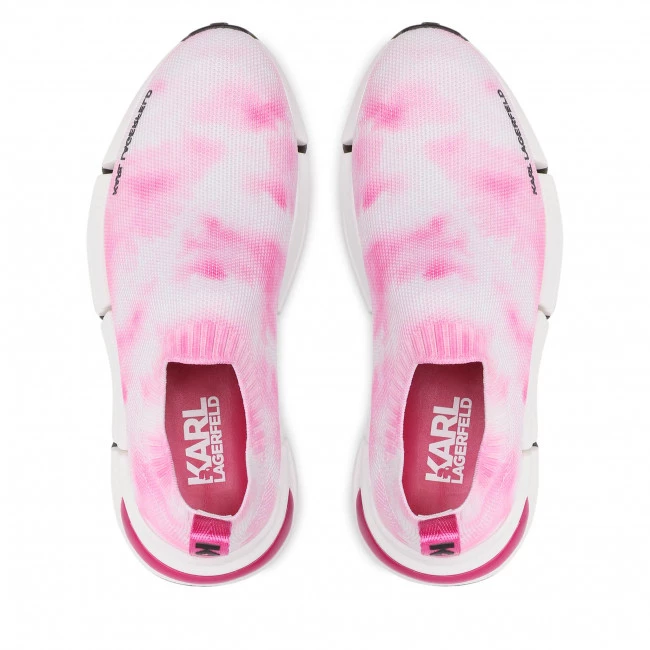 Chaussures Basses Sneakers KARL LAGERFELD - KL63211 Pink Mix Textile Rose 8 Chaussures Basses Sneakers KARL LAGERFELD - KL63211 Pink Mix Textile Rose – Image 6