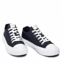 Chaussures Basses Baskets KARL LAGERFELD - KL60310 Black Canvas Noir -KARL LAGERFELD Soldes 0000209794885 06 rz 1