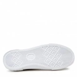 Chaussures Basses Baskets KARL LAGERFELD - KL60310 White Canvas Blanc -KARL LAGERFELD Soldes 0000209794892 04 is