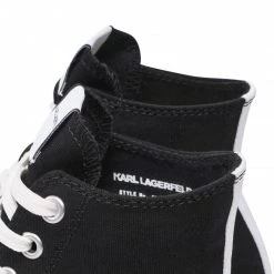 Chaussures Basses Baskets KARL LAGERFELD - KL60350 Black Canvas Noir 13 Chaussures Basses Baskets KARL LAGERFELD - KL60350 Black Canvas Noir -KARL LAGERFELD Soldes 0000209794915 03 rz