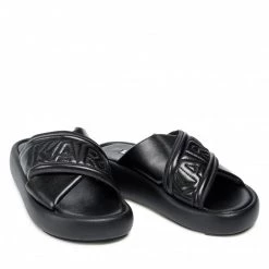 Mules Et Sandales Mules / Sandales De Bain KARL LAGERFELD - KL81820 Eco Lthr Black Noir -KARL LAGERFELD Soldes 0000209795097 06 rz