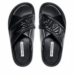 Mules Et Sandales Mules / Sandales De Bain KARL LAGERFELD - KL81820 Eco Lthr Black Noir -KARL LAGERFELD Soldes 0000209795097 08 d rz