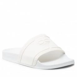 Mules Et Sandales Mules / Sandales De Bain KARL LAGERFELD - KL80919 White Rubber Blanc