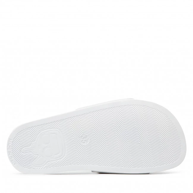 Mules Et Sandales Mules / Sandales De Bain KARL LAGERFELD - KL80903 White Blanc 6 Mules Et Sandales Mules / Sandales De Bain KARL LAGERFELD - KL80903 White Blanc – Image 4